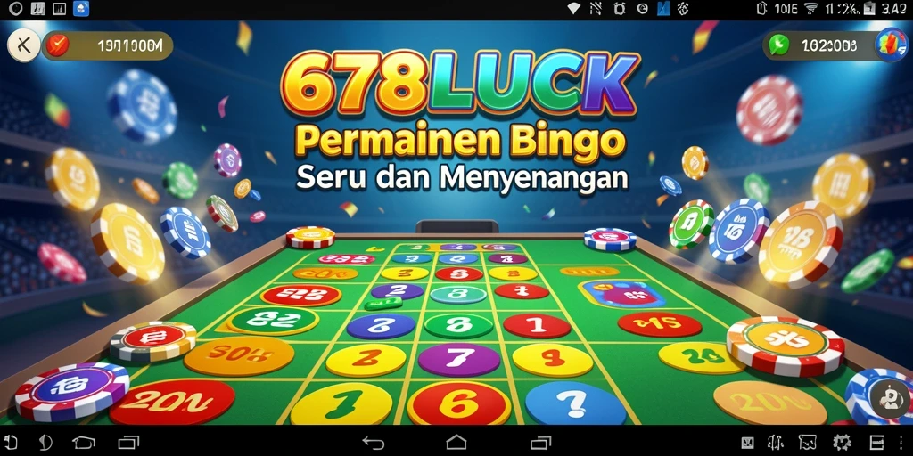 Screenshot gameplay Bingo 678LUCK yang menampilkan suasana permainan yang seru.