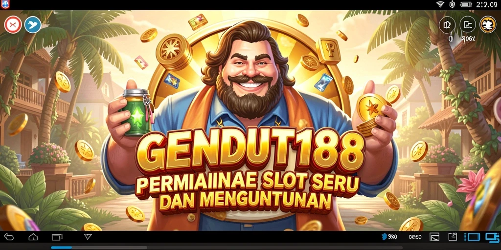 Tampilan gameplay seru dalam GENDUT188 dengan grafis menarik dan fitur bonus.