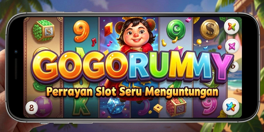 Tampilan gameplay GOGORUMMY saat memutar Slot yang mengesankan.