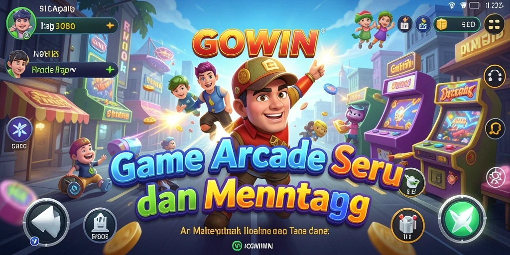 Tampilan gameplay menarik dalam GOWIN dengan tantangan seru.