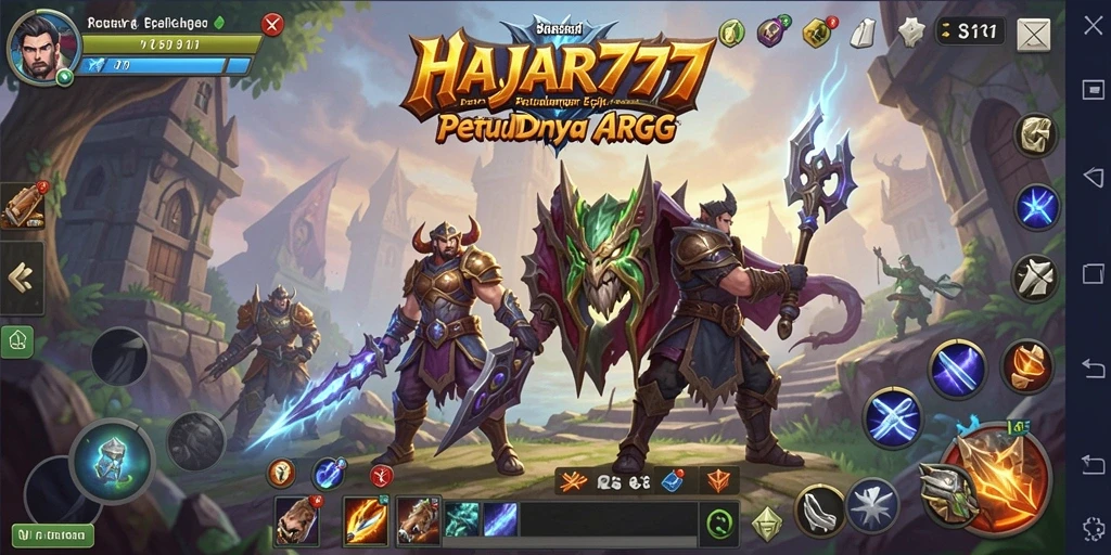 Gameplay HAJAR777 yang menegangkan dan penuh petualangan.