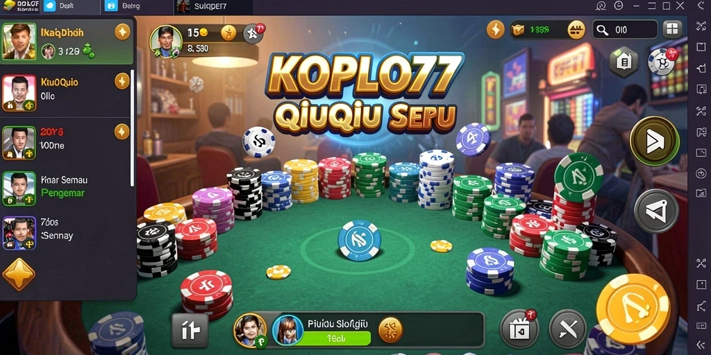 Screenshot KOPLO77 menampilkan gameplay seru dan interaksi pemain.