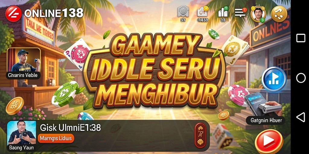 Tampilan gameplay yang menarik dan seru dari ONLINE138.