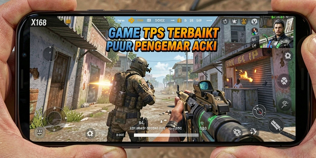 Tampilan gameplay dari X168 yang mendebarkan dan intens.